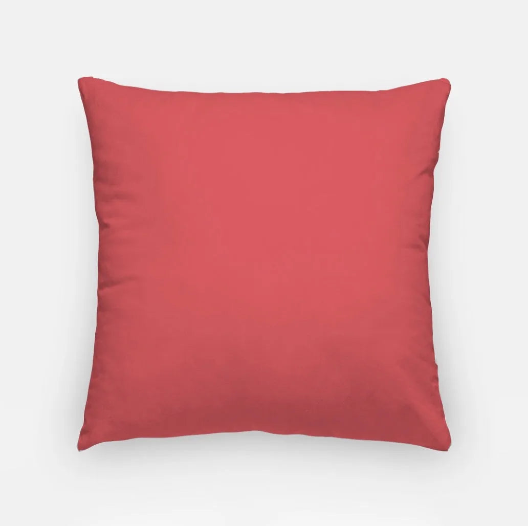 Alpha Chi Omega Pillow Cover - Scarlet Stars 18" | Custom Gifts  | Festive Fit Home