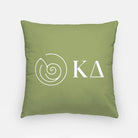 Kappa Delta Throw Pillow Cover - Greek Letter Logo - 18" | Gift Shop | Official Gift Shop