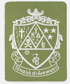 Kappa Delta Sherpa Blanket XL 60x80- Crest | Kaydee Gifts & Decor