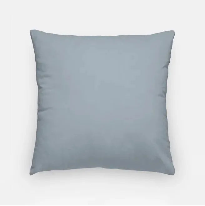 Tri Delta 18" Traditional Pillow Cover - Silver Pillow Covers