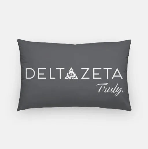 Delta Zeta Traditional Lumbar Pillow Cover | Official Gift Shop | Festive Fit Home