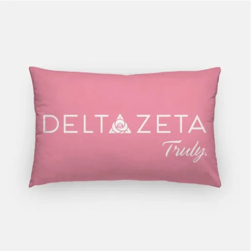 Delta Zeta Traditional Lumbar Pillow Cover | Official Gift Shop | Festive Fit Home