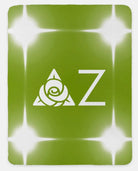 Delta Zeta Sherpa Blanket - Flashing Lights - 60"x80" | Custom Gifts | Festive Fit Home