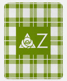 Delta Zeta Plaid Sherpa Blanket XL 60x80 | Official DZ Custom Merch