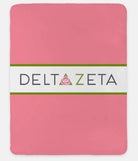 Delta Zeta XL 60x80 Traditional Sherpa Throw Blanket | Custom DZ Gifts