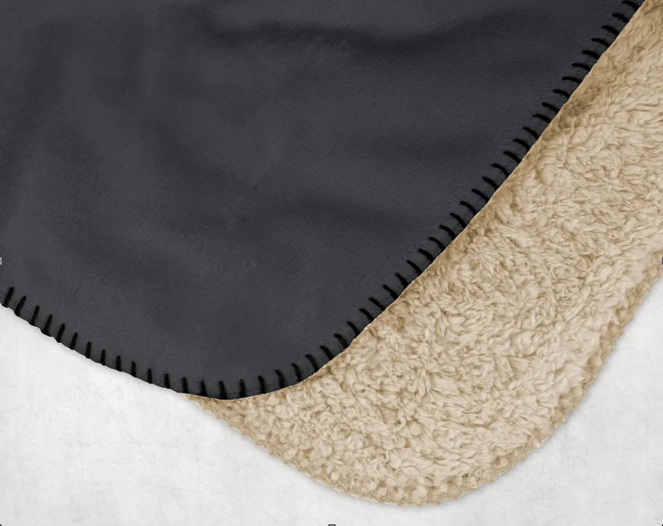 Delta Zeta XL 60x80 Sherpa Blanket - Retro Throw Blankets