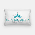 Zeta Tau Alpha Traditional Lumbar Pillow Cover | Custom Gifts  | Official Merchandise | Festive Fit Home