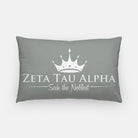 Zeta Tau Alpha Traditional Lumbar Pillow Cover | Custom Gifts  | Official Merchandise | Festive Fit Home