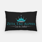 Zeta Tau Alpha Traditional Lumbar Pillow Cover | Custom Gifts  | Official Merchandise | Festive Fit Home