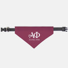 Alpha Phi Pet Bandana - Bordeaux | Official Accessories | Custom Gifts | Festive Fit Home