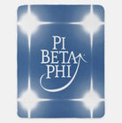 Pi Beta Phi Blanket  Blue Flashing Lights 60"x80" | Official Gift Shop