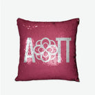 Alpha Omicron Pi Sequin Reversible Pillow Cover | Official Gift Shop | Festive Fit Home