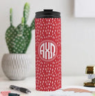 Alpha Chi Omega Thermal Tumbler | Scarlet Band 16 oz. | Gifts and Merchandise | Festive Fit Home