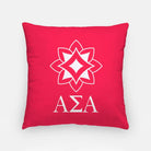 Alpha Sigma Alpha Throw Pillow Cover - Logomark Greek Letters 18" 