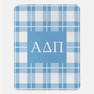 Alpha Delta Pi XL 60x80 Plaid Sherpa Blanket | ADPi Gifts & Decor