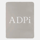 ADPi XL 60x80 Sherpa Throw Blanket | Official Alpha Delta Pi Gift Shop