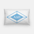 Alpha Delta Pi Lumbar Pillow Cover - Traditional Diamond | ADPi Decor | Custom Gifts