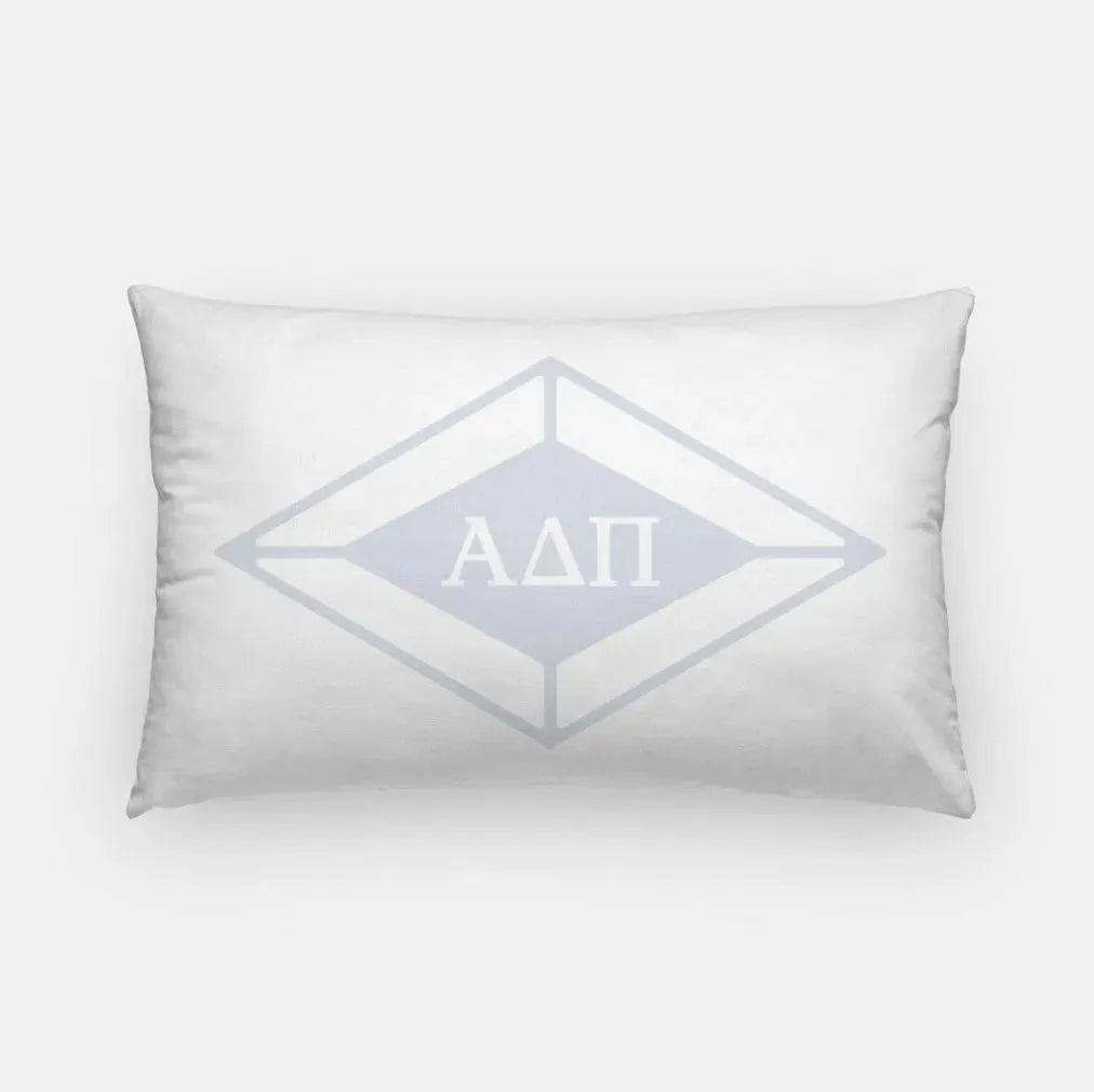 Alpha Delta Pi Lumbar Pillow Cover - Traditional Diamond Horizon Pillow Covers