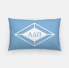 Alpha Delta Pi Lumbar Pillow Cover - Traditional Diamond | ADPi Decor | Custom Gifts