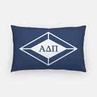 Alpha Delta Pi Lumbar Pillow Cover - Traditional Diamond | ADPi Decor | Custom Gifts