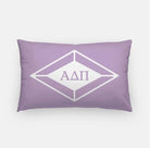 Alpha Delta Pi Lumbar Pillow Cover - Traditional Diamond | ADPi Decor | Custom Gifts