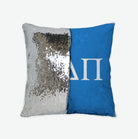 Alpha Delta Pi Sequin Pillow Cover - Greek Letters | Gifts | Dorm Decor