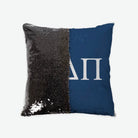 Alpha Delta Pi Sequin Pillow Cover - Greek Letters | Gifts | Dorm Decor