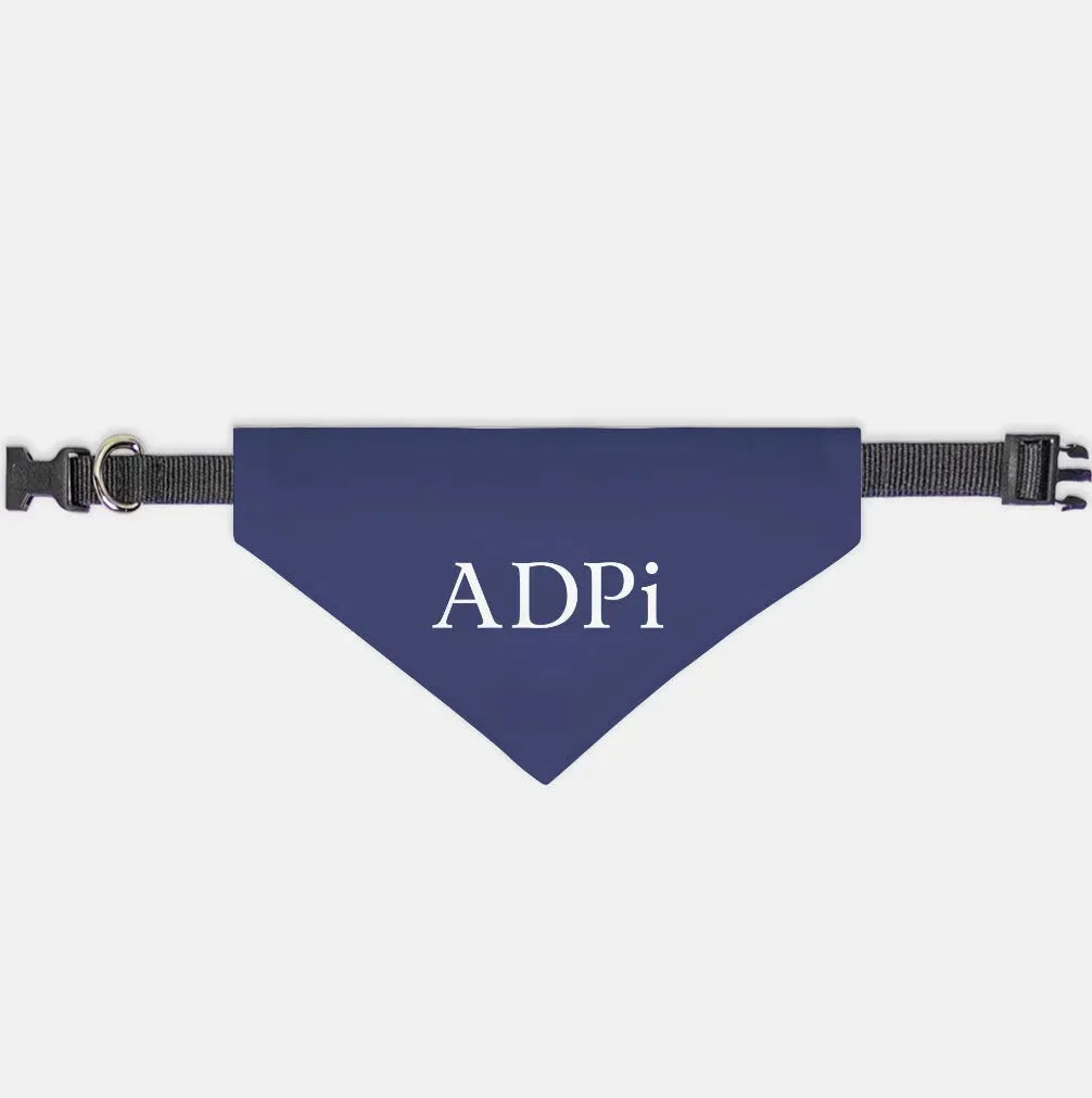 ADPi Pet Bandana Midnight Small Pet Bandanas