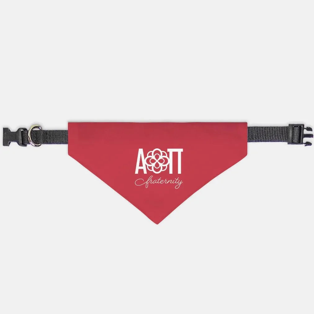 Alpha Omicron Pi Pet Bandana Cardinal Small Pet Bandanas