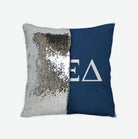 Alpha Xi Delta Sequin Pillow Cover - Greek Letters| Gifts | Dorm Decor