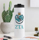 Zeta Tau Alpha Thermal Tumbler - Crest 16 oz. | Big and Little Gifts | Festive Fit Home