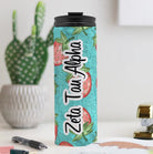 Zeta Tau Alpha Thermal Tumbler - Strawberries 16 oz. | Gifts and Decor | Merchandise | Festive Fit Home