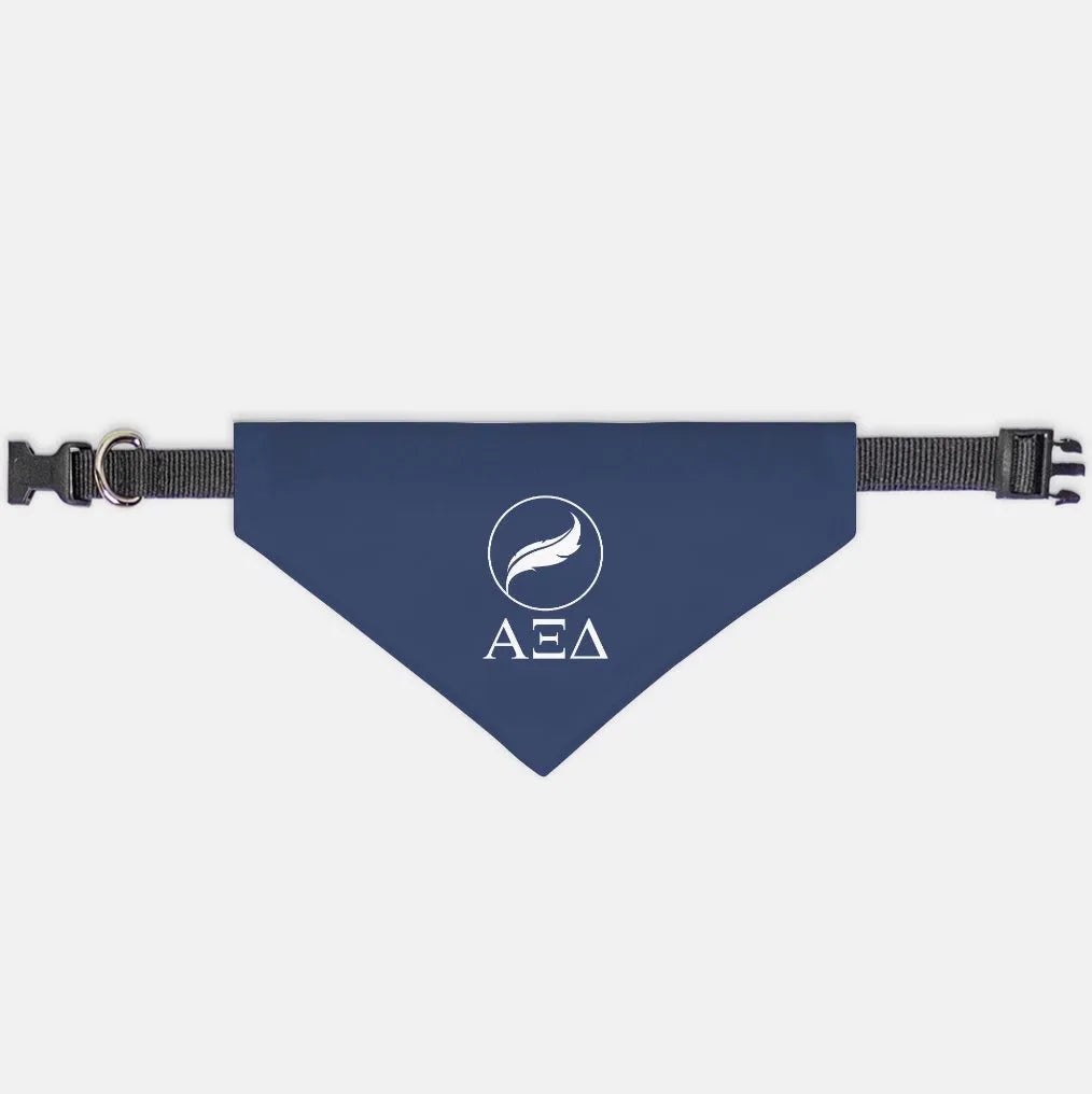 Alpha Xi Delta Pet Bandana - Quill | Official Gift Shop | Custom Accessories