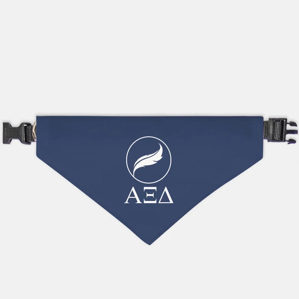 Alpha Xi Delta Pet Bandana - Quill | Official Gift Shop | Custom Accessories