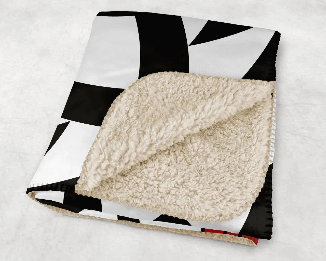 Fort Hays State University XL 60x80 Sherpa Throw Blanket - Tribal Throw Blankets