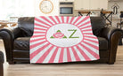 Delta Zeta Blanket XL 60x80 Pink Starburst | Official DZ Shop