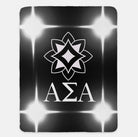 Alpha Sigma Alpha Blanket - Flashing Lights - 60"x80" | Custom Gifts | Festive Fit Home