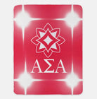 Alpha Sigma Alpha Blanket - Flashing Lights - 60"x80" | Custom Gifts | Festive Fit Home