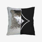 Alpha Sigma Alpha Sequin Pillow Cover - Badgemark | Gifts | Dorm Decor | Campus Greek Fit