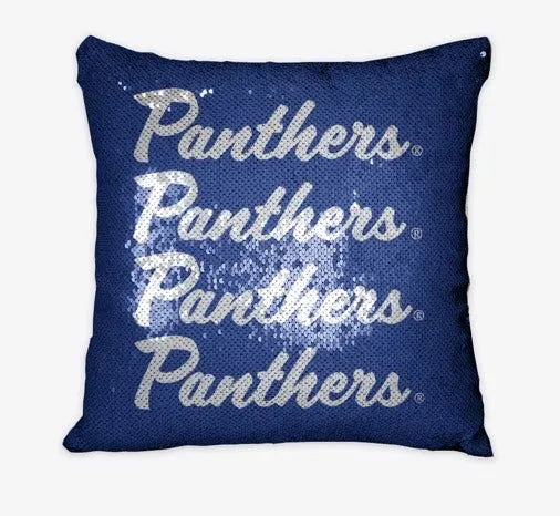 Georgia State University Pillow Cover - Reversible Sequins - Panthers