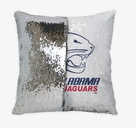 University of South Alabama Jaguar Sequin Pillow Cover Pillow Covers