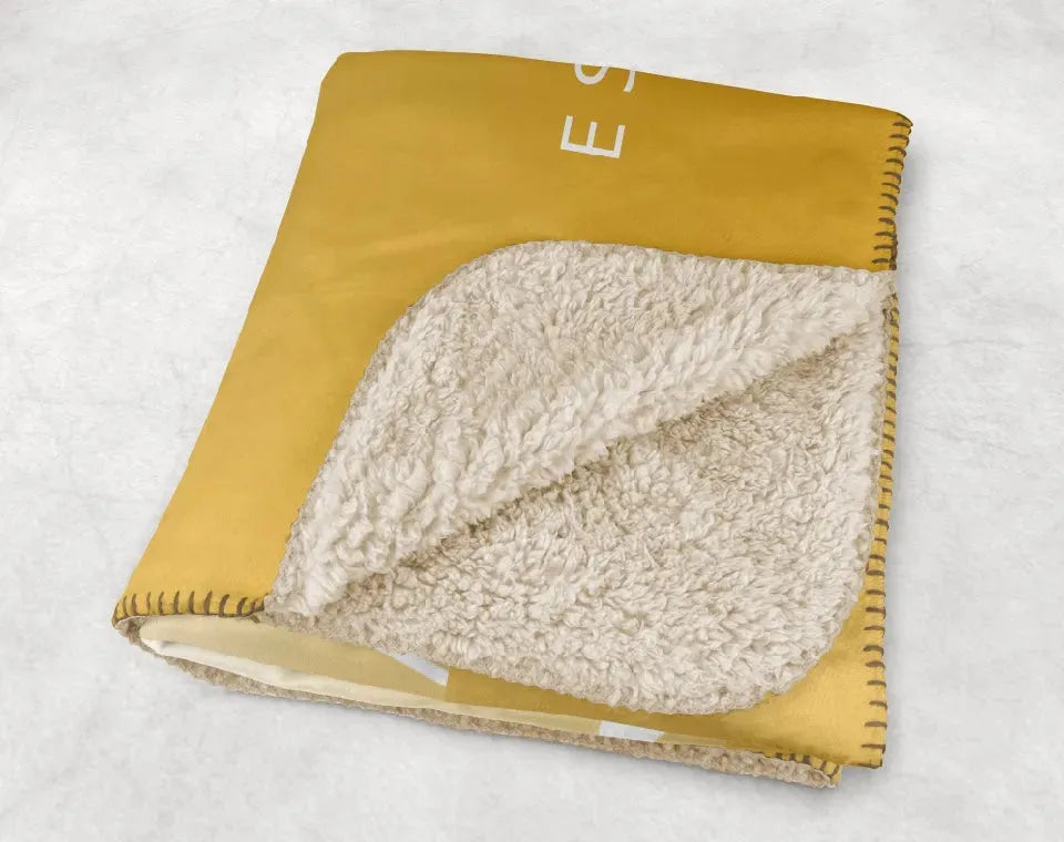 Alpha Sigma Alpha XL 60x80 Sherpa Throw Blanket - Gradient Throw Blankets