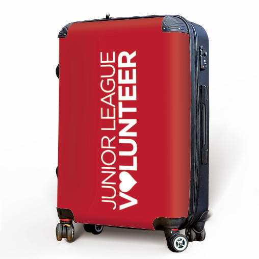 Junior League Volunteer 20" Carry-on Suitcase Side