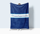 Kappa Kappa Gamma Traditional Band Sherpa Blanket - 60"x80" | Gifts and Decor | Festive Fit Home