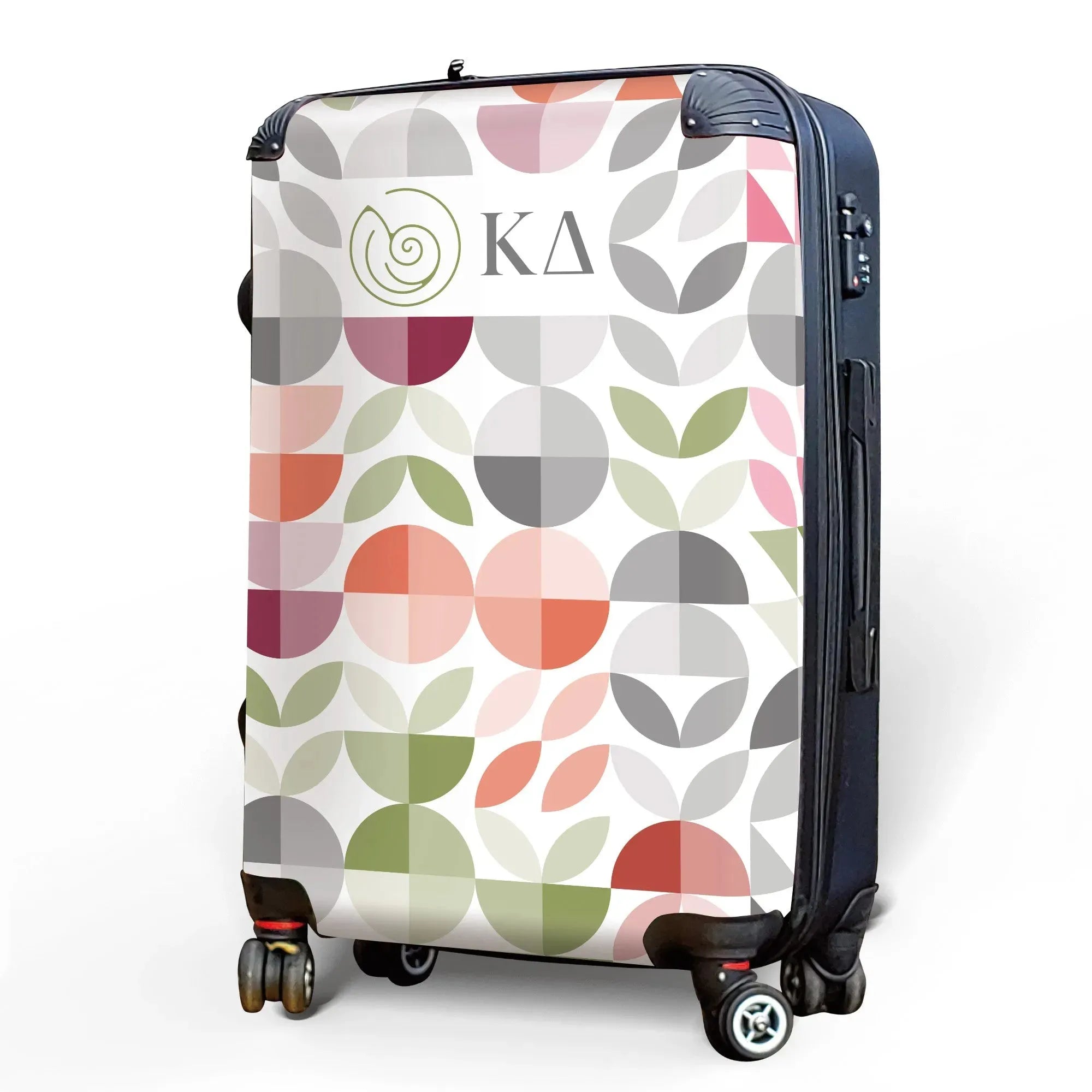 Kappa Delta Carry-on Suitcase - Geo Petals Suitcases