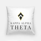 Kappa Alpha Theta 18" Traditional Throw Pillow 