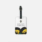Kappa Alpha Theta (Set of 2) Luggage Tag - Pansy Luggage Tags
