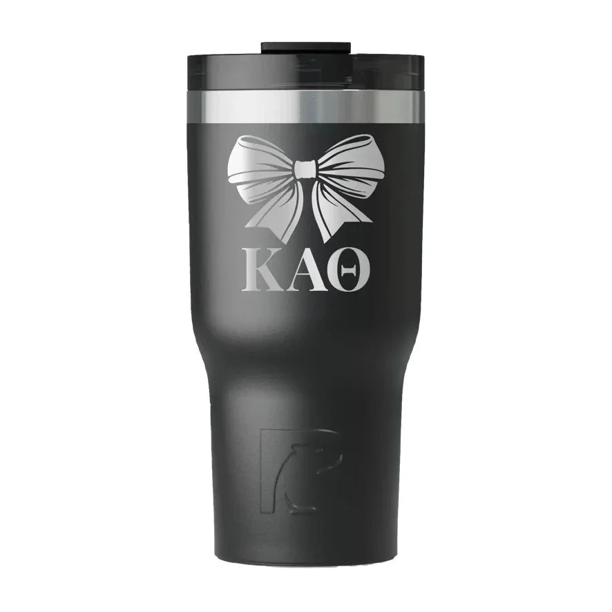 Kappa Alpha Theta RTIC 20 oz Essential Ceramic Lined Tumbler - Bow