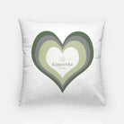 Kappa Delta 18" Heart Throw Pillow