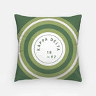 Kappa Delta 18" Throw Pillow - Bullseye Badge